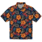 Tampa Bay Buccaneers Hawaiian Shirt - Hibiscus Foliage | Moonbestprint