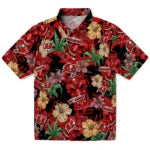 Tampa Bay Buccaneers Hawaiian Shirt - Hibiscus Tiki Jungle | Moonbestprint
