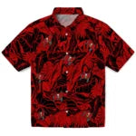 Tampa Bay Buccaneers Hawaiian Shirt - Monstera Layer | Moonbestprint