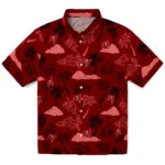 Tampa Bay Buccaneers Hawaiian Shirt - Palm And Clouds | Moonbestprint