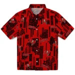 Tampa Bay Buccaneers Hawaiian Shirt - Turtle Lines | Moonbestprint