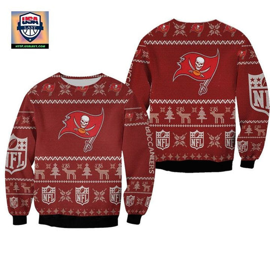 Tampa Bay Buccaneers Nfl Ugly Sweater Christmas 3D Sweater ? Usalast