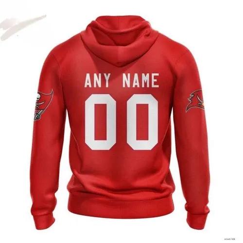 Tampa Bay Buccaneers Personalized Name And NumberNFL 3D All Over Print Hoodie -Moonbestprint