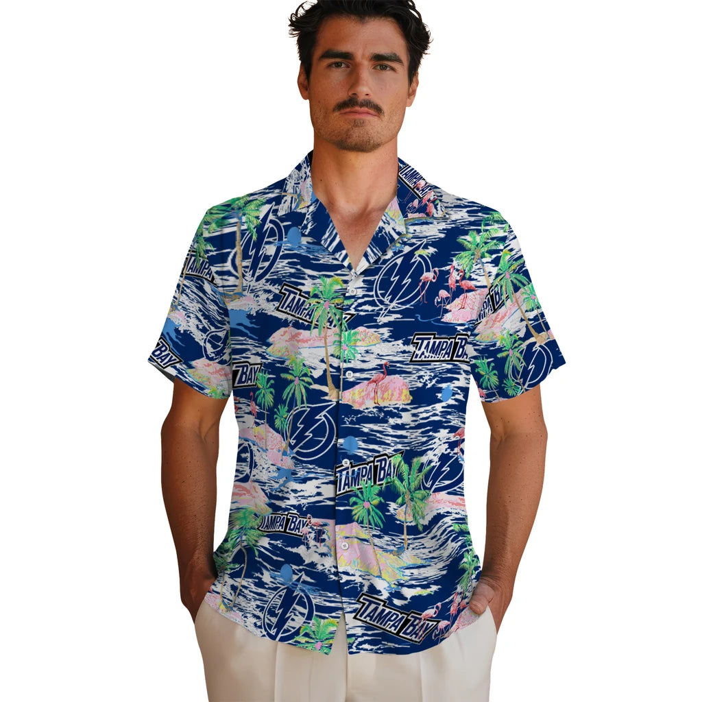 Tampa Bay Lightning Flamingo Retreat 2026 Hawaiian Shirt – Moonbestprint