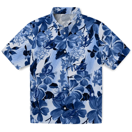 Tampa Bay Lightning Hawaiian Shirt - Hibiscus Arrangement | Moonbestprint