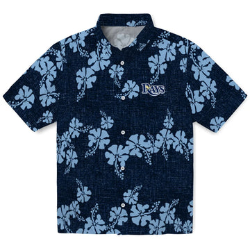 Tampa Bay Rays Hawaiian Shirt - 50th State Flower | Moonbestprint