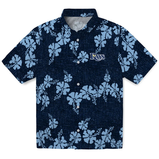 Tampa Bay Rays Hawaiian Shirt - 50th State Flower | Moonbestprint