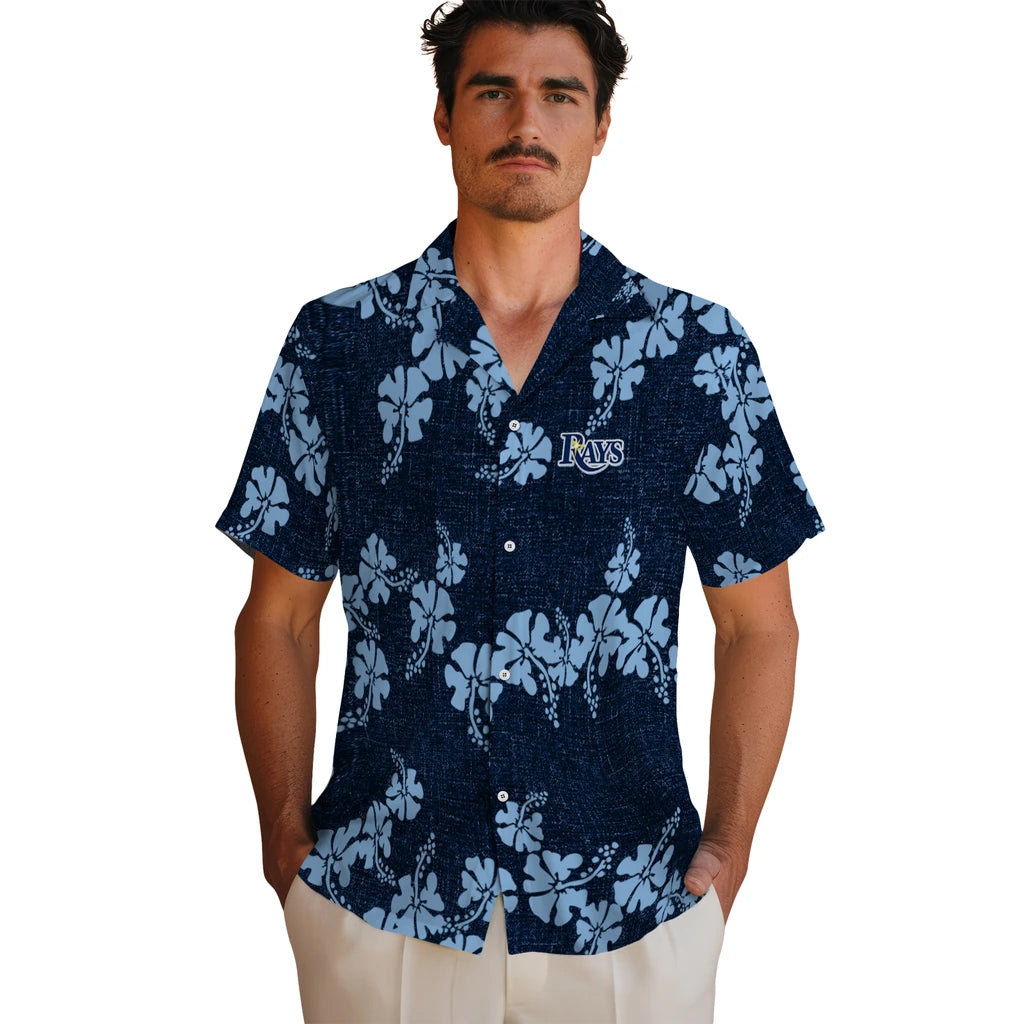 Tampa Bay Rays Hawaiian Shirt - 50th State Flower | Moonbestprint