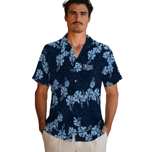 Tampa Bay Rays Hawaiian Shirt - 50th State Flower | Moonbestprint