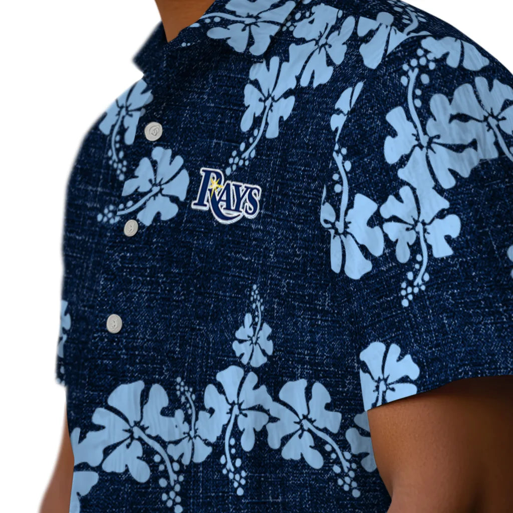 Tampa Bay Rays Hawaiian Shirt - 50th State Flower | Moonbestprint