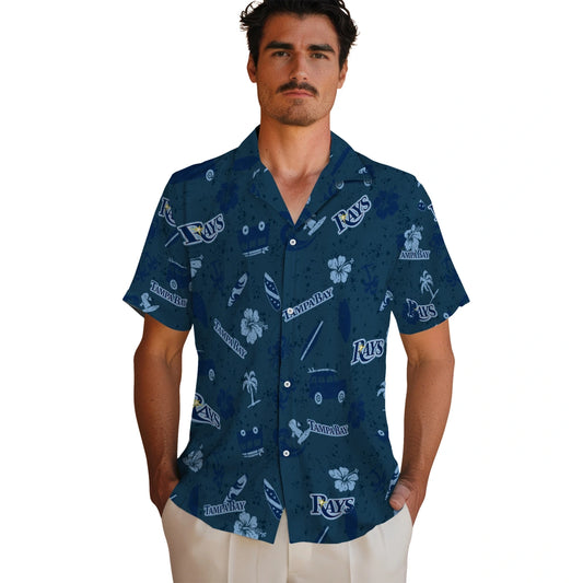 Tampa Bay Rays Hawaiian Shirt - Beach Vibe | Moonbestprint