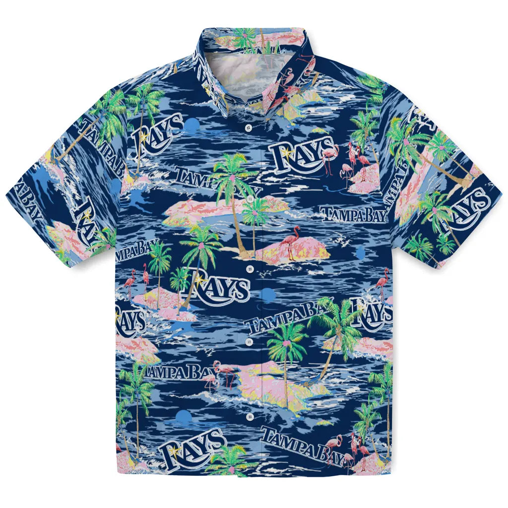 Tampa Bay Rays Flamingo Retreat 2026 Hawaiian Shirt – Moonbestprint