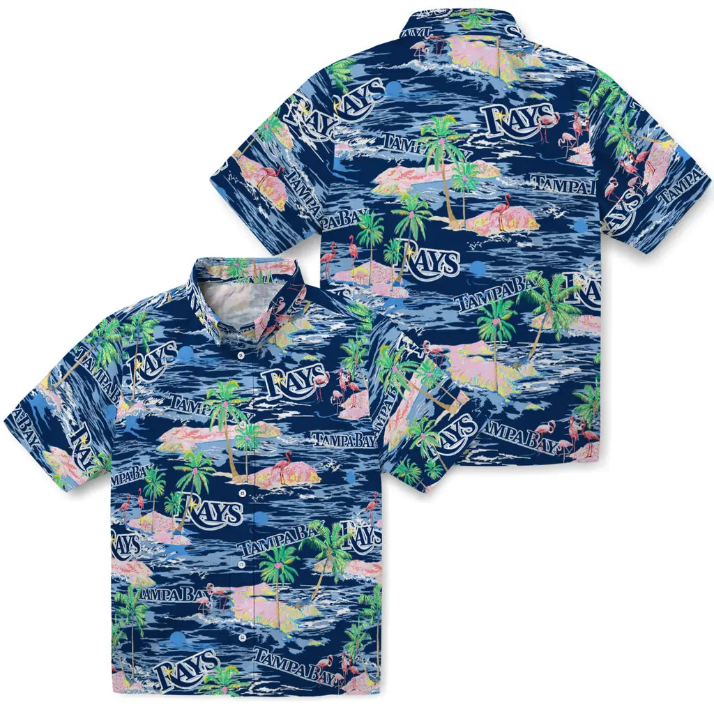 Tampa Bay Rays Flamingo Retreat 2026 Hawaiian Shirt – Moonbestprint