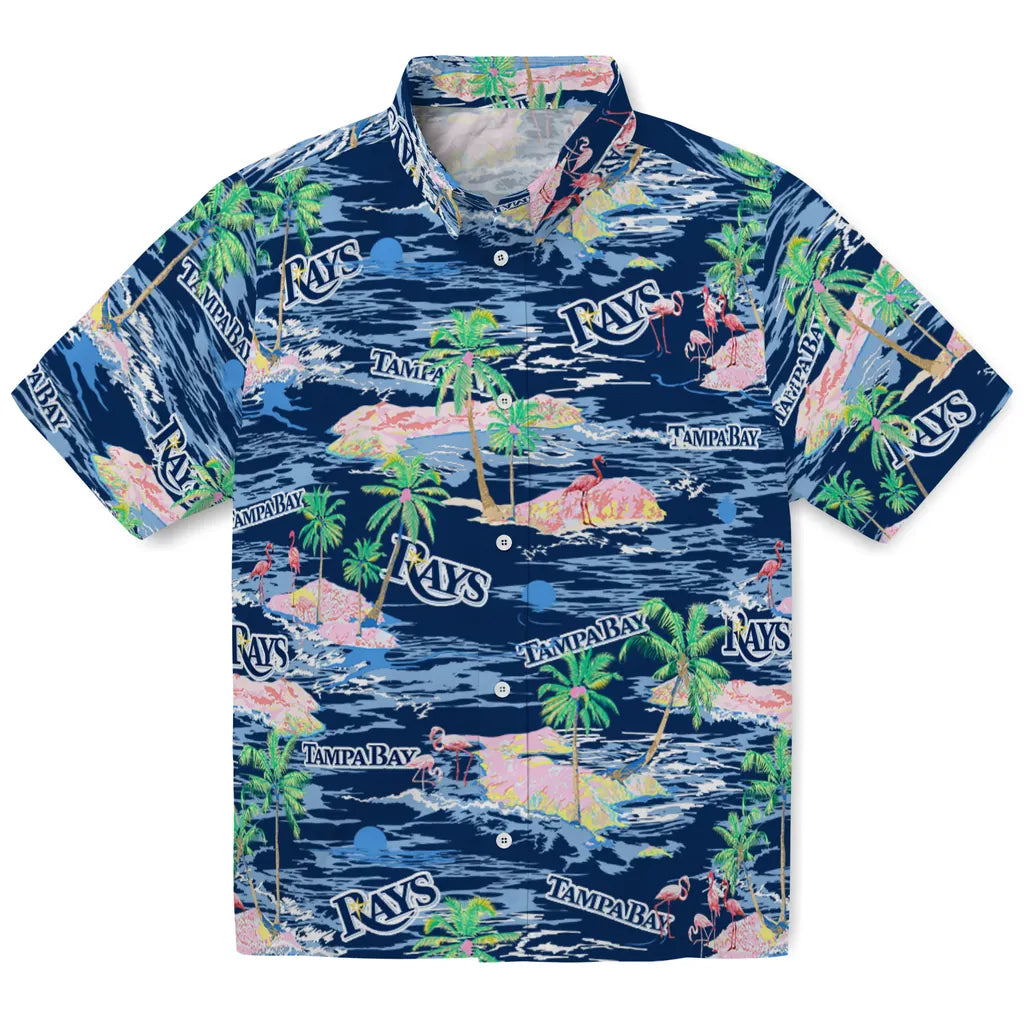 Tampa Bay Rays Hawaiian Shirt - Hawaii Island | Moonbestprint