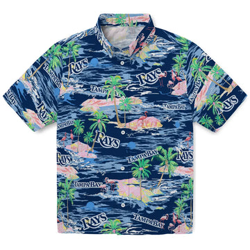 Tampa Bay Rays Hawaiian Shirt - Hawaii Island | Moonbestprint