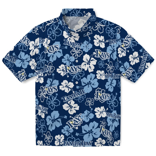 Tampa Bay Rays Hibiscus Bloom Hawaiian Shirt – Moonbestprint