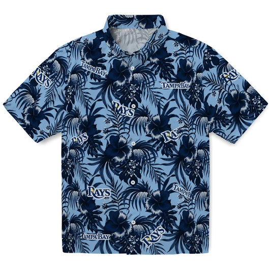 Tampa Bay Rays Hawaiian Shirt - Hibiscus Exotic | Moonbestprint
