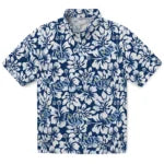Tampa Bay Rays Hawaiian Shirt - Hibiscus Motif | Moonbestprint