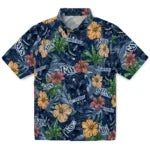 Tampa Bay Rays Hawaiian Shirt - Hibiscus Tiki Jungle | Moonbestprint