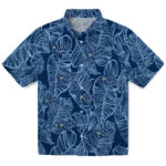 Tampa Bay Rays Hawaiian Shirt - Leaf Outline | Moonbestprint