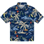 Tampa Bay Rays Hawaiian Shirt - Palm Tree Island | Moonbestprint