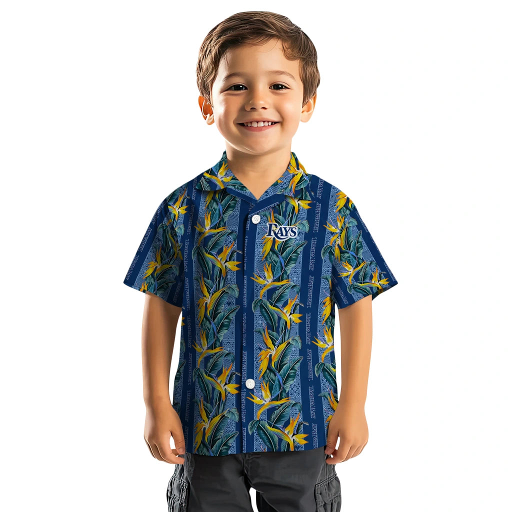 Tampa Bay Rays Hawaiian Shirt - Paradise Vines | Moonbestprint