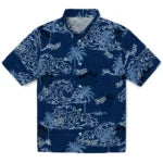 Tampa Bay Rays Hawaiian Shirt - Wave Palm | Moonbestprint