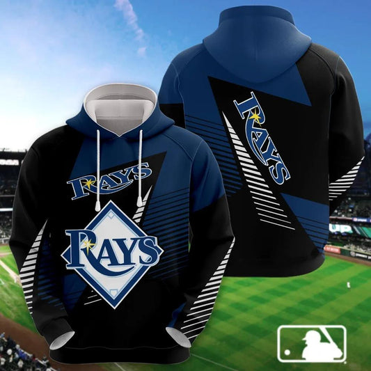 Tampa Bay Rays Printed MLB All Over Print Hoodie -Moonbestprint