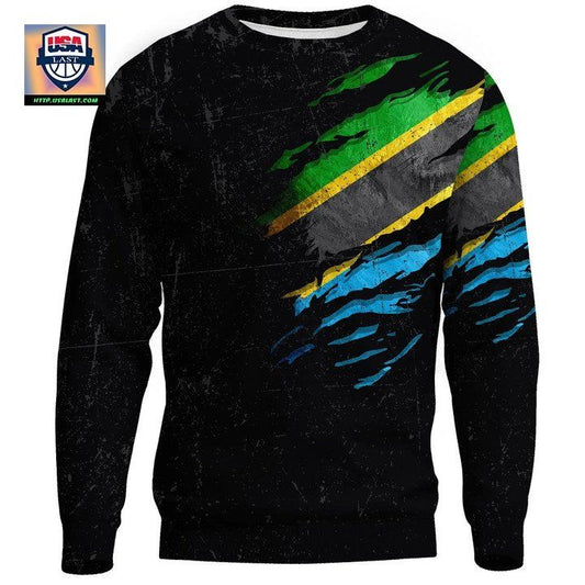 Tanzania In Me Sweater ? Special Grunge Style A31 ? Usalast
