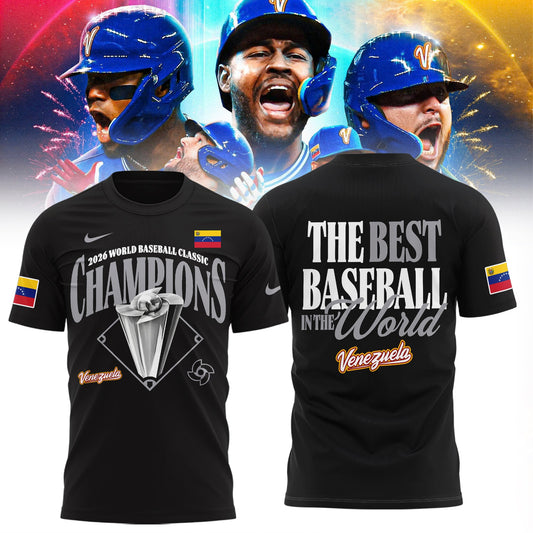 Team Venezuela 2026 World Baseball Classic Champions Limited Edition Shirt | AS35 Moonbestprint