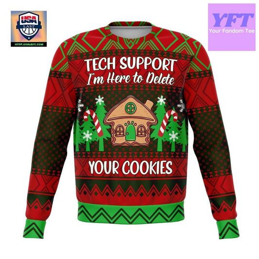 Tech Support For Meme 3d Ugly Christmas Sweater ? Usalast