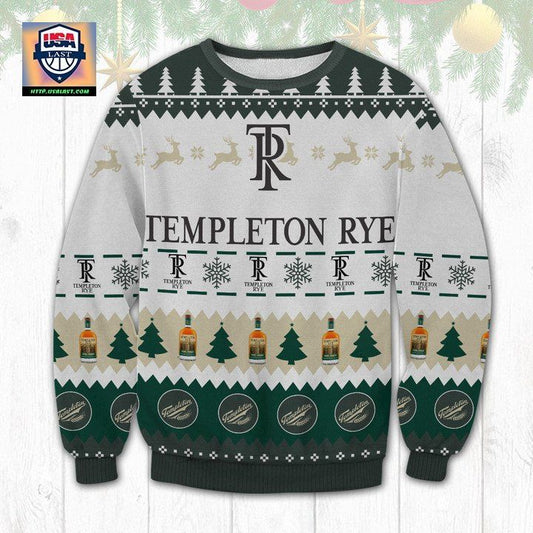 Templeton Rye Whiskey Ugly Christmas Sweater 2022 ? Usalast