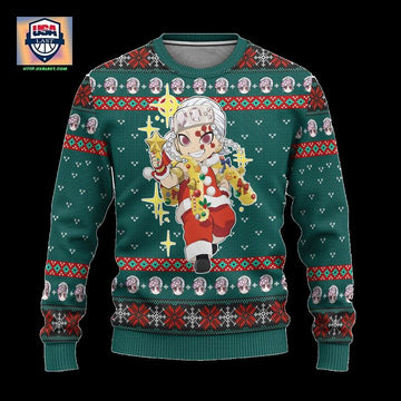 Tengen Uzui Demon Slayer Anime Ugly Christmas Sweater Xmas Gift ? Usalast