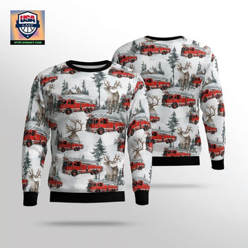 Tennessee Memphis Fire Services AOP Sweater ? Usalast