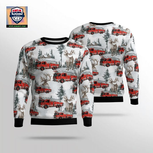 Tennessee Memphis Fire Services AOP Sweater ? Usalast