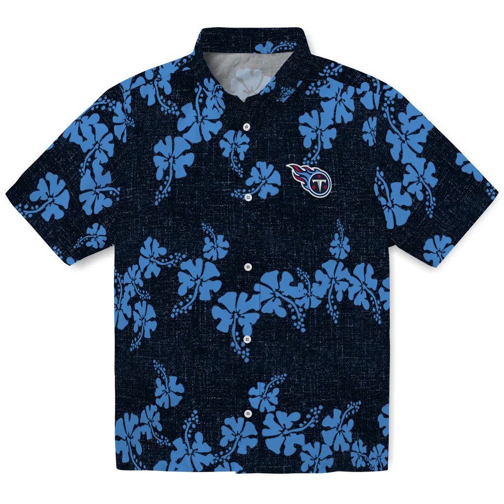 Tennessee Titans Hawaiian Shirt - 50th State Flower | Moonbestprint