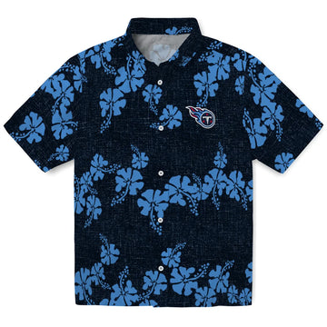 Tennessee Titans Hawaiian Shirt - 50th State Flower | Moonbestprint