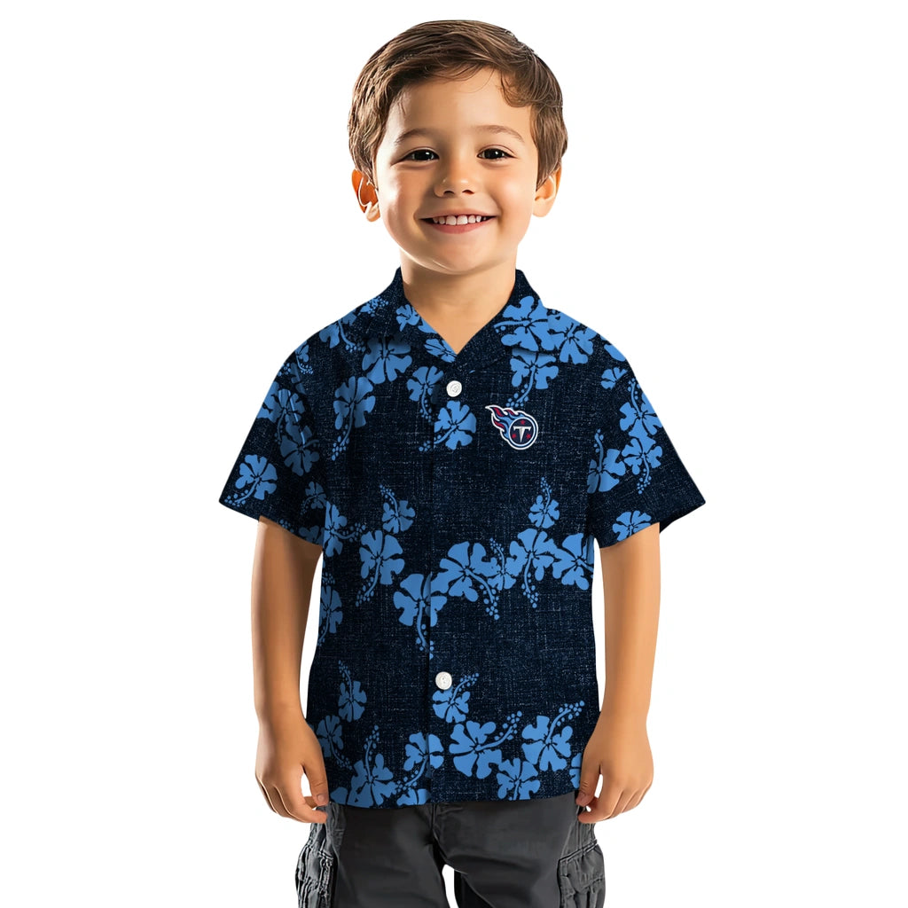 Tennessee Titans Hawaiian Shirt - 50th State Flower | Moonbestprint