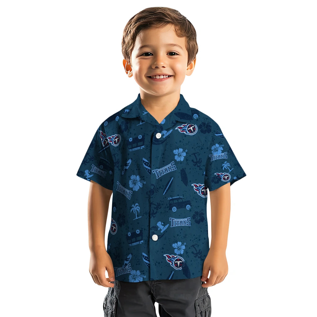 Tennessee Titans Hawaiian Shirt - Beach Vibe | Moonbestprint