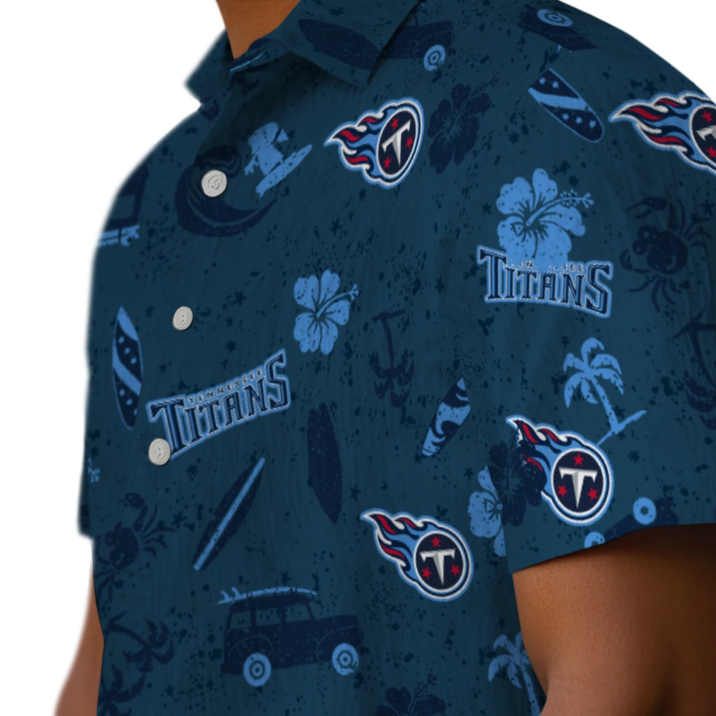 Tennessee Titans Hawaiian Shirt - Beach Vibe | Moonbestprint
