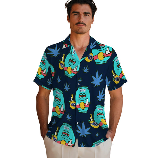 Tennessee Titans Hawaiian Shirt - Chill Vibe | Moonbestprint