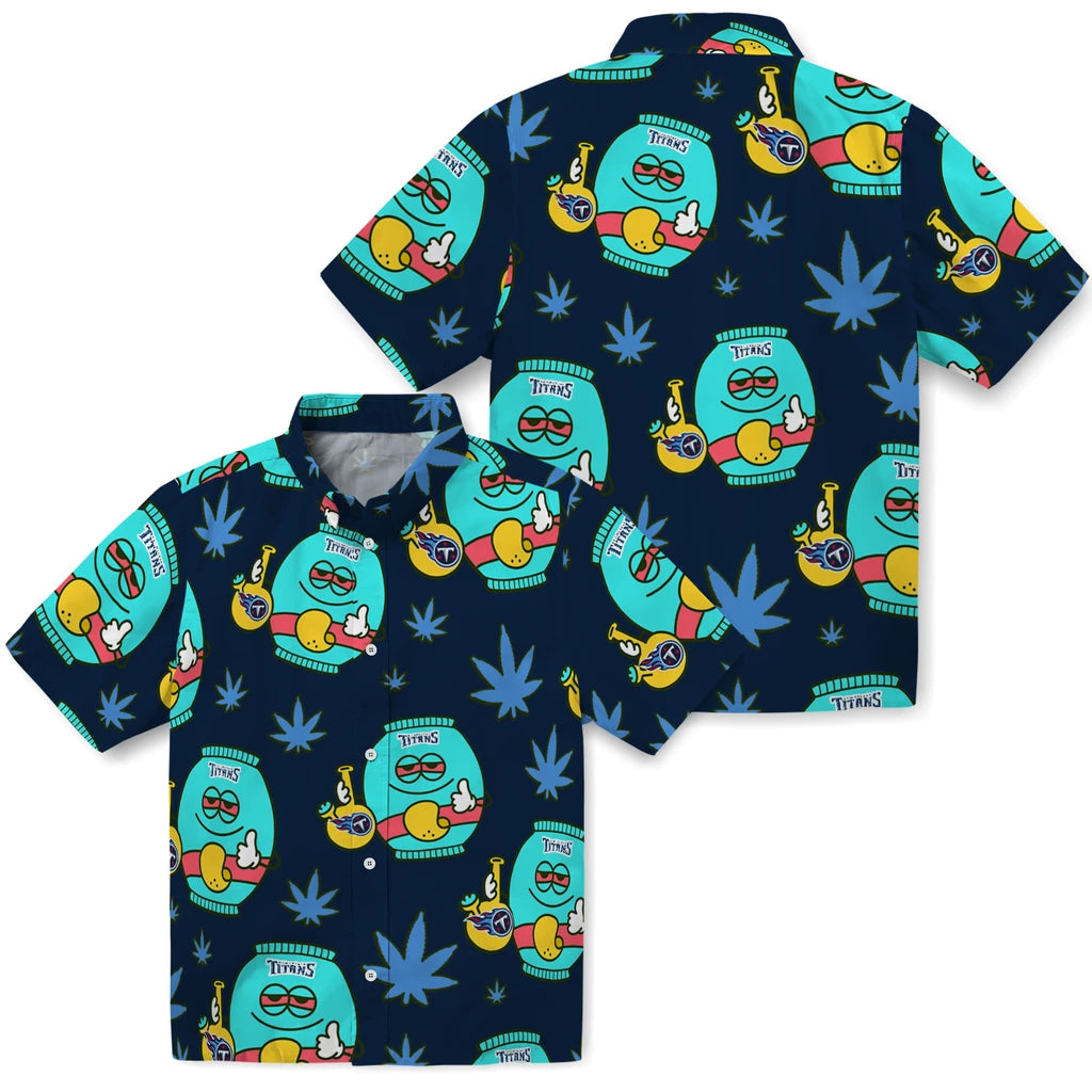 Tennessee Titans Hawaiian Shirt - Chill Vibe | Moonbestprint