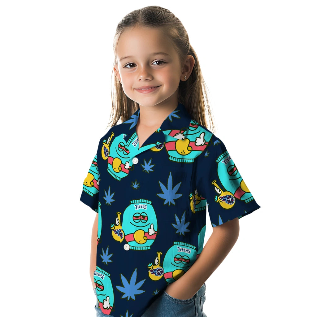 Tennessee Titans Hawaiian Shirt - Chill Vibe | Moonbestprint