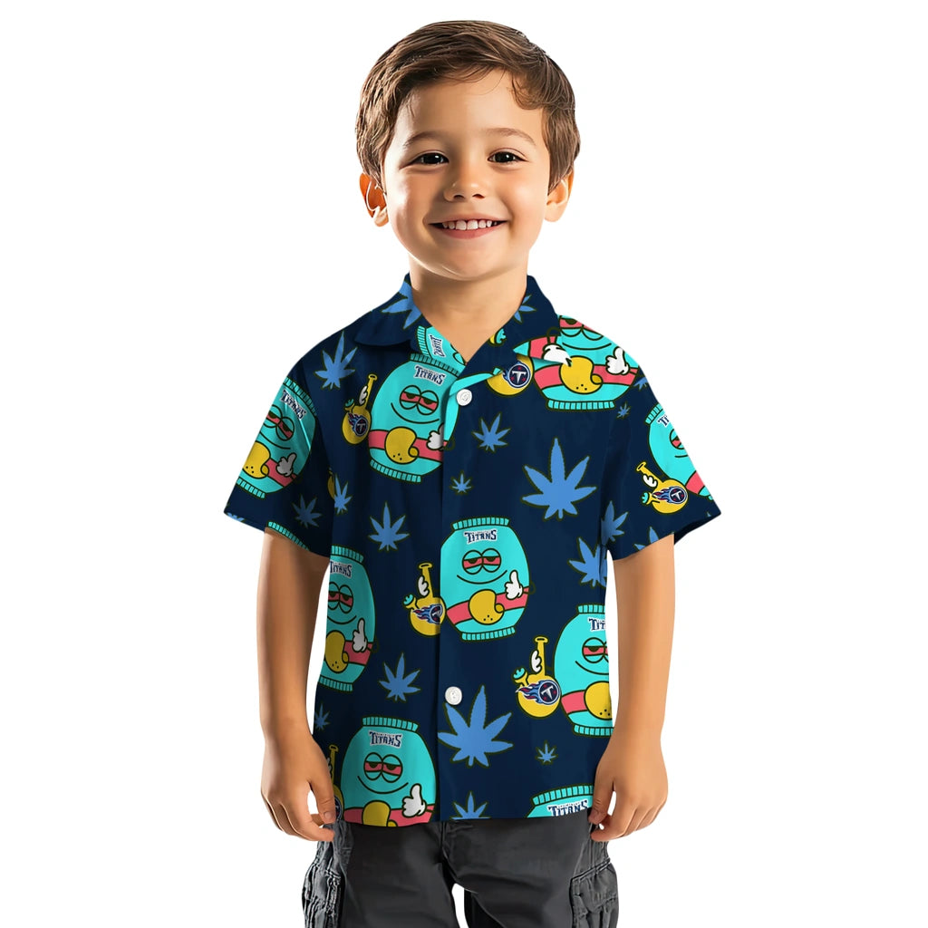 Tennessee Titans Hawaiian Shirt - Chill Vibe | Moonbestprint