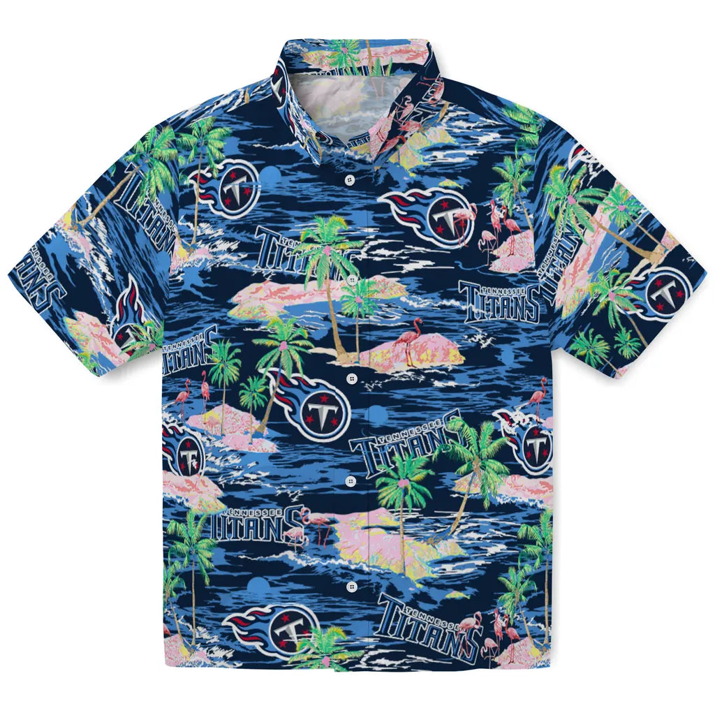 Tennessee Titans Flamingo Retreat 2026 Hawaiian Shirt – Moonbestprint