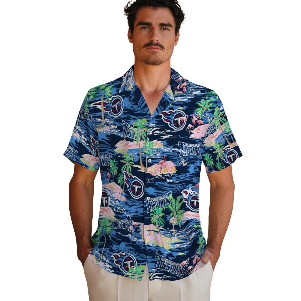 Tennessee Titans Flamingo Retreat 2026 Hawaiian Shirt – Moonbestprint