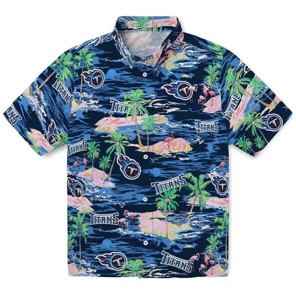 Tennessee Titans Hawaiian Shirt - Hawaii Island | Moonbestprint