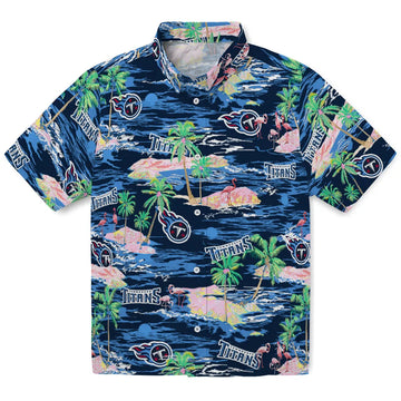 Tennessee Titans Hawaiian Shirt - Hawaii Island | Moonbestprint