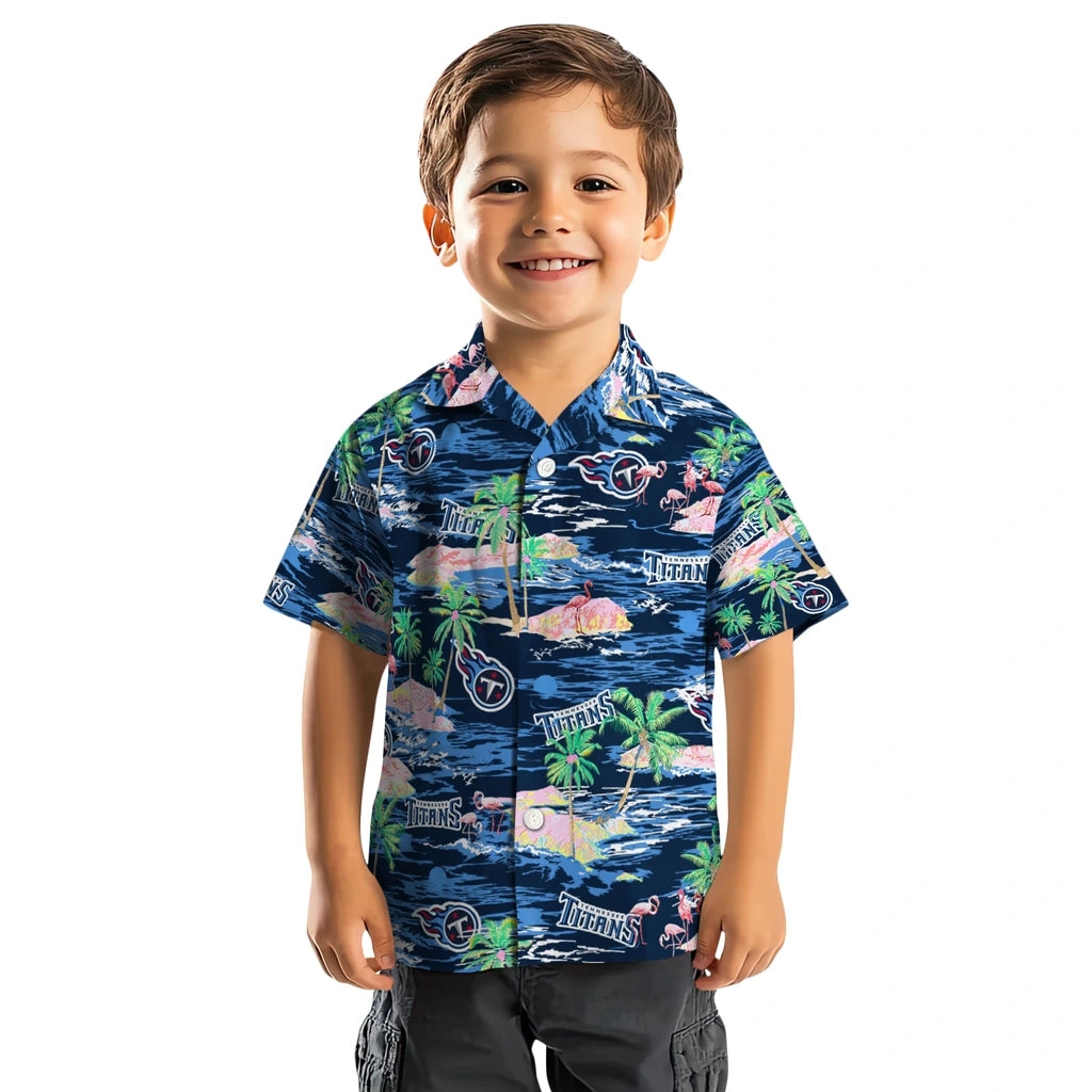 Tennessee Titans Hawaiian Shirt - Hawaii Island | Moonbestprint