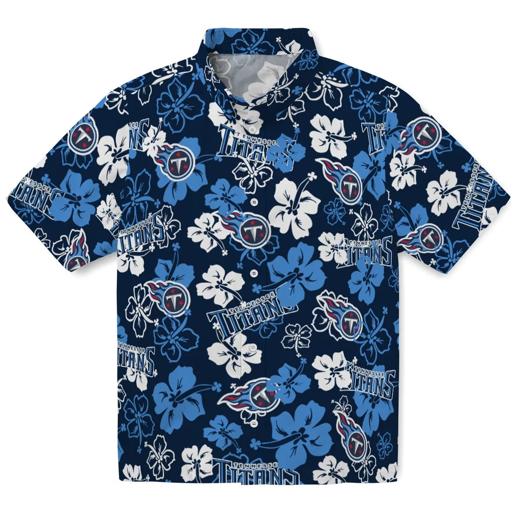 Tennessee Titans Hibiscus Bloom Hawaiian Shirt – Moonbestprint